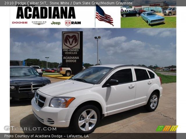 2010 Dodge Caliber SXT in Stone White