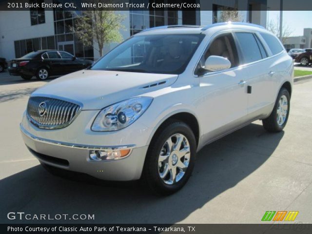 2011 Buick Enclave CXL in White Diamond Tricoat