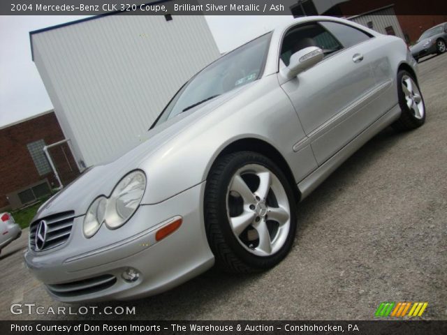 2004 Mercedes-Benz CLK 320 Coupe in Brilliant Silver Metallic