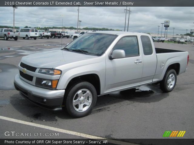 2010 Chevrolet Colorado LT Extended Cab in Sheer Silver Metallic