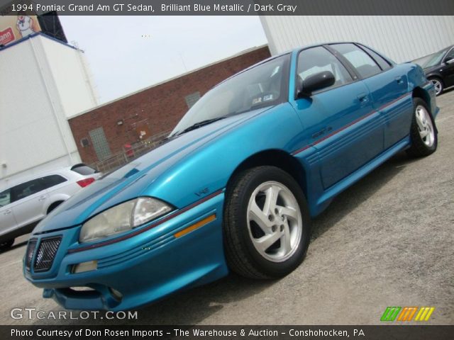 1994 Pontiac Grand Am GT Sedan in Brilliant Blue Metallic