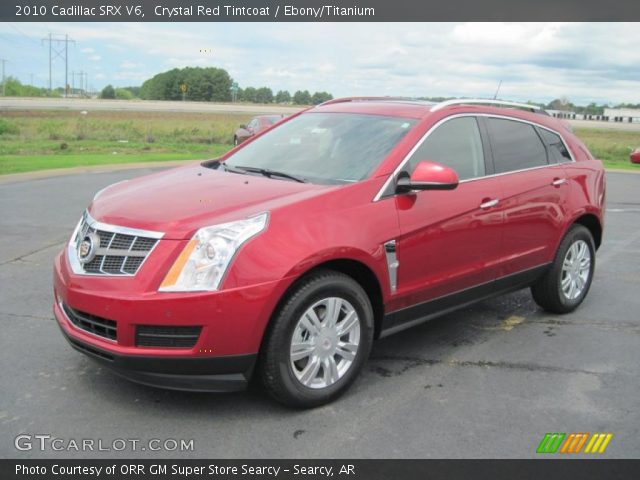 2010 Cadillac SRX V6 in Crystal Red Tintcoat