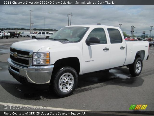 2011 Chevrolet Silverado 2500HD Crew Cab 4x4 in Summit White