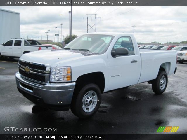 2011 Chevrolet Silverado 2500HD Regular Cab in Summit White