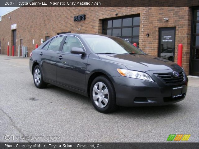 2007 Toyota Camry LE in Magnetic Gray Metallic