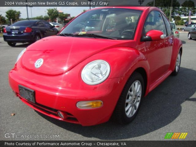 2004 Volkswagen New Beetle GLS Coupe in Uni Red
