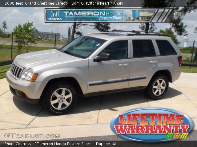 2008 Jeep Grand Cherokee Laredo in Light Graystone Pearl
