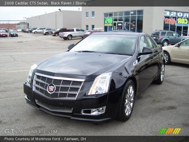 2008 Cadillac CTS Sedan in Black Raven