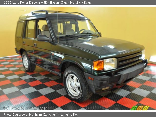 1996 Land Rover Discovery SD in Epsom Green Metallic