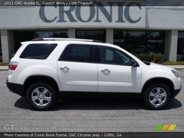 2011 GMC Acadia SL in Summit White
