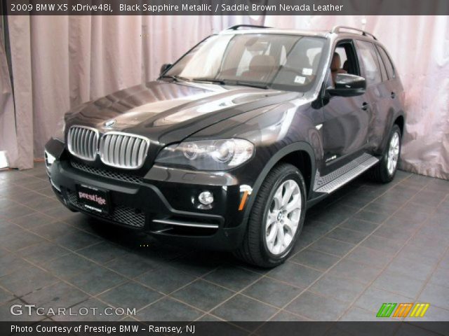 2009 BMW X5 xDrive48i in Black Sapphire Metallic