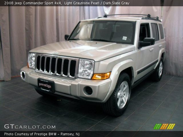 2008 Jeep Commander Sport 4x4 in Light Graystone Pearl
