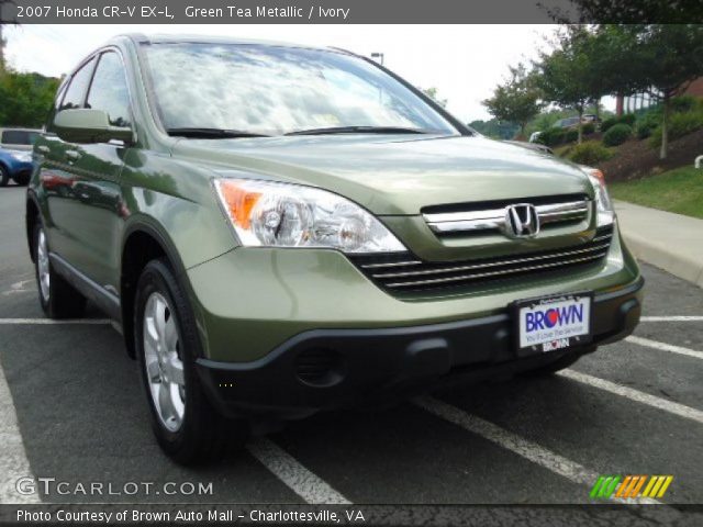 2007 Honda CR-V EX-L in Green Tea Metallic