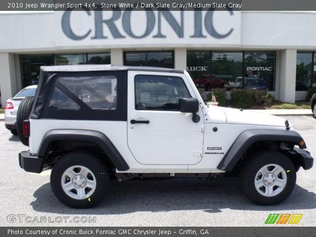 2010 Jeep Wrangler Sport 4x4 in Stone White