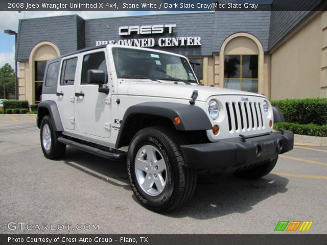 2008 Jeep Wrangler Unlimited X 4x4 in Stone White