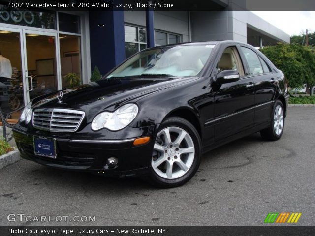 2007 Mercedes-Benz C 280 4Matic Luxury in Black