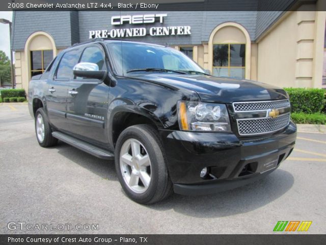 2008 Chevrolet Avalanche LTZ 4x4 in Black