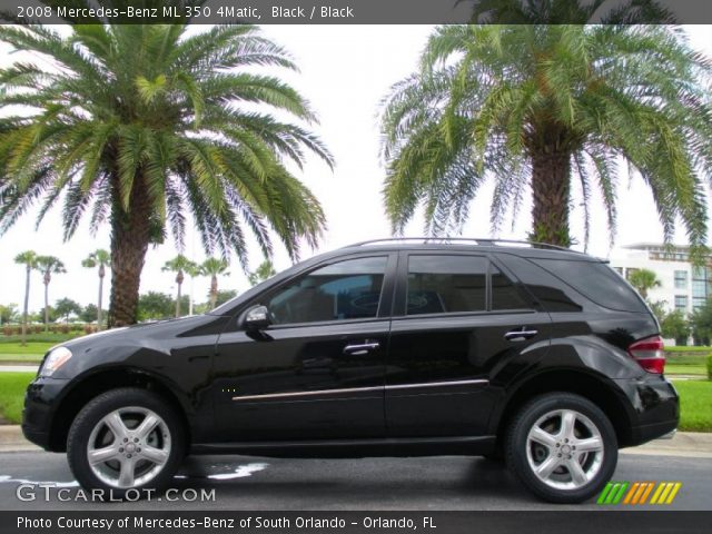 2008 Mercedes-Benz ML 350 4Matic in Black