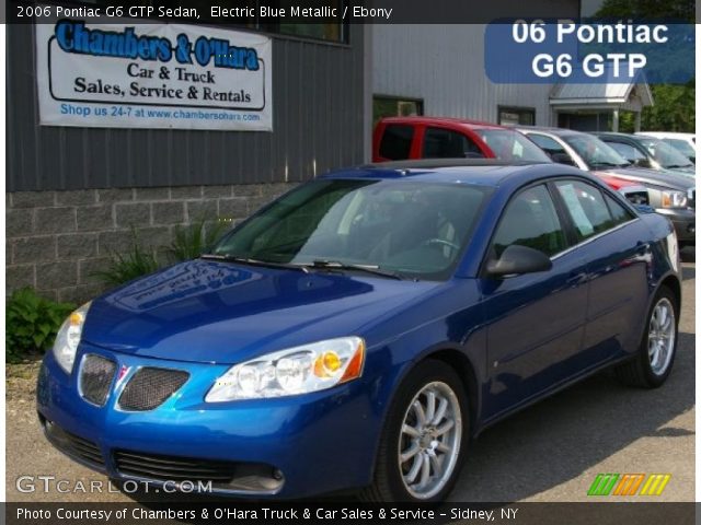 2006 Pontiac G6 GTP Sedan in Electric Blue Metallic