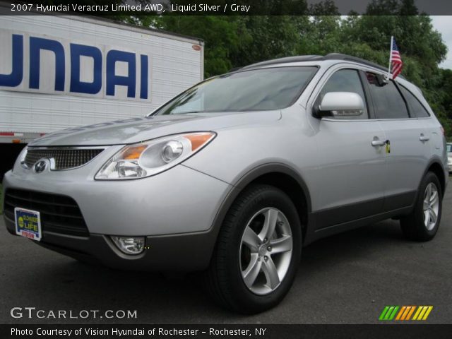 2007 Hyundai Veracruz Limited AWD in Liquid Silver