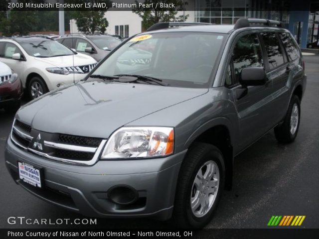 2008 Mitsubishi Endeavor LS AWD in Platinum Pearl