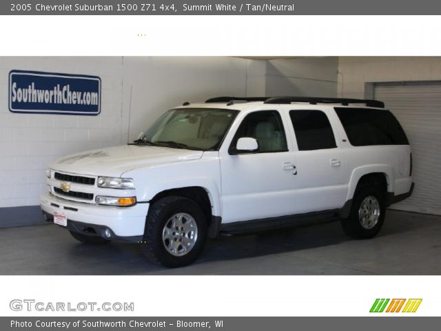 2005 Chevrolet Suburban 1500 Z71 4x4 in Summit White