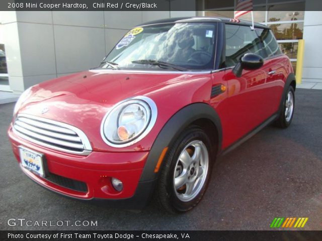 2008 Mini Cooper Hardtop in Chili Red