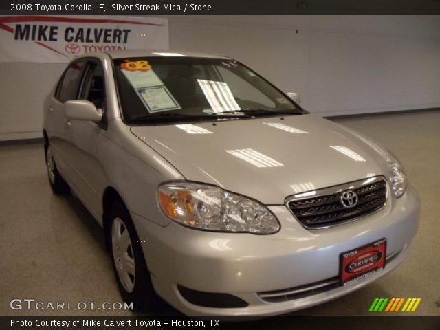 2008 Toyota Corolla LE in Silver Streak Mica