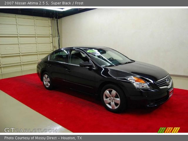 2007 Nissan Altima 2.5 S in Super Black