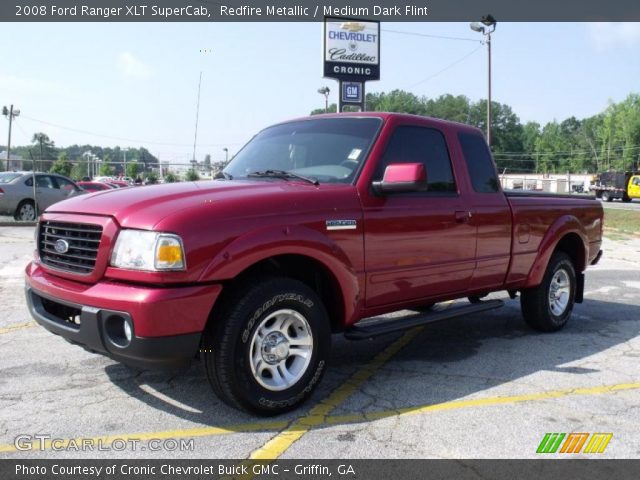 2008 Ford Ranger XLT SuperCab in Redfire Metallic