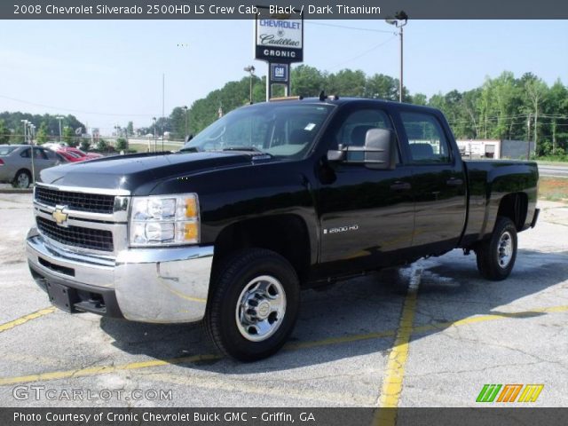 2008 Chevrolet Silverado 2500HD LS Crew Cab in Black