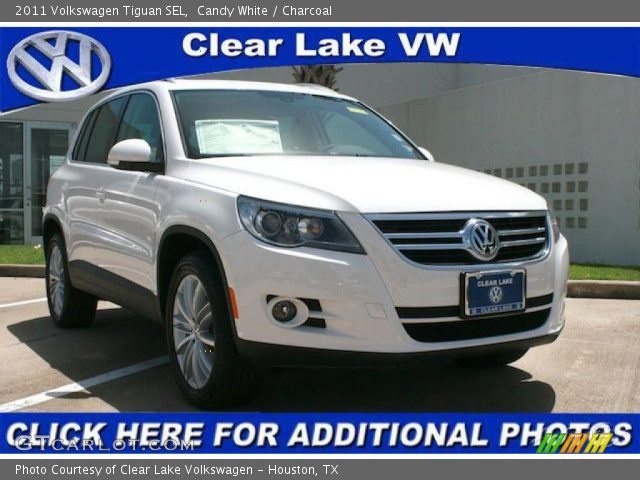 2011 Volkswagen Tiguan SEL in Candy White