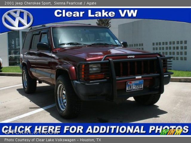 2001 Jeep Cherokee Sport in Sienna Pearlcoat