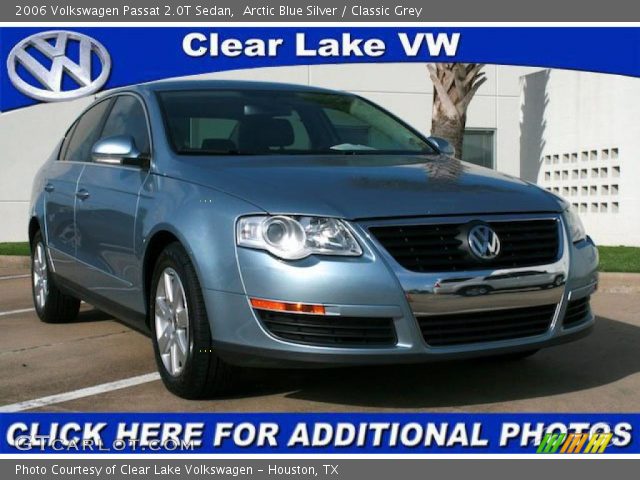 2006 Volkswagen Passat 2.0T Sedan in Arctic Blue Silver