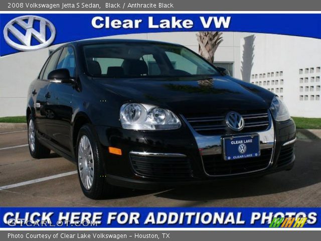 2008 Volkswagen Jetta S Sedan in Black