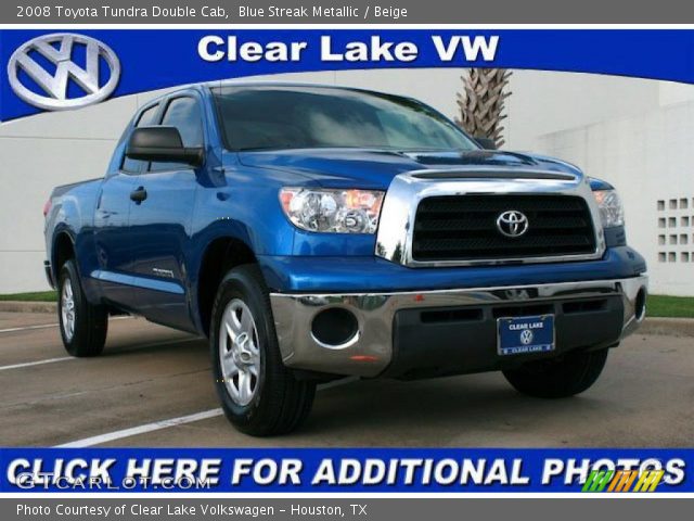 2008 Toyota Tundra Double Cab in Blue Streak Metallic