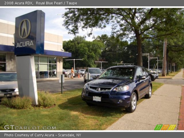 2008 Acura RDX  in Royal Blue Pearl