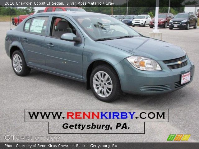 2010 Chevrolet Cobalt LT Sedan in Silver Moss Metallic