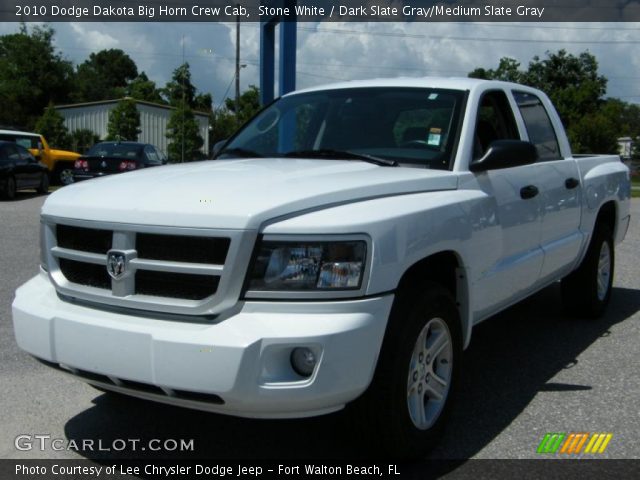 2010 Dodge Dakota Big Horn Crew Cab in Stone White