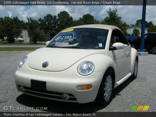 2005 Volkswagen New Beetle GLS Convertible in Harvest Moon Beige
