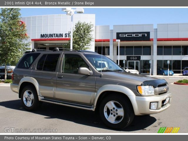 2001 Infiniti QX4 4x4 in Bronze Metallic