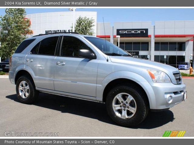 2004 Kia Sorento LX in Diamond Silver Metallic