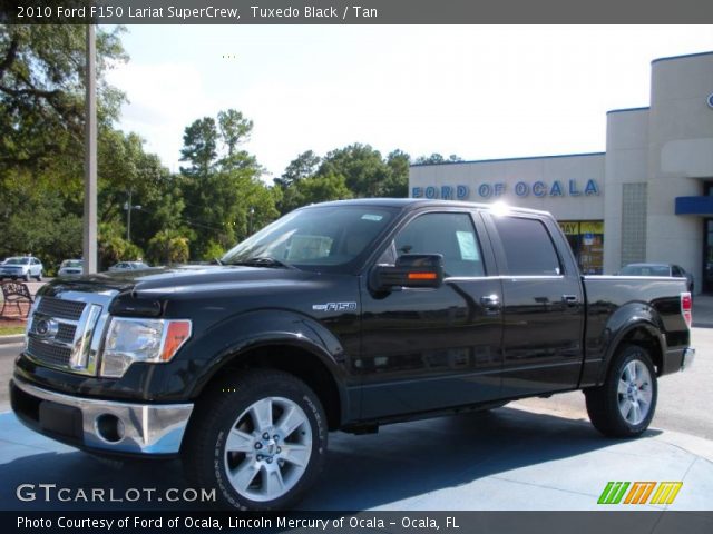 2010 Ford F150 Lariat SuperCrew in Tuxedo Black
