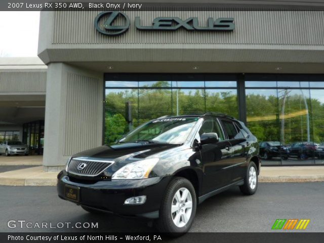 2007 Lexus RX 350 AWD in Black Onyx