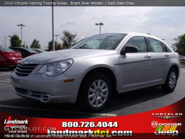 2010 Chrysler Sebring Touring Sedan in Bright Silver Metallic