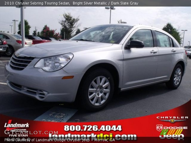 2010 Chrysler Sebring Touring Sedan in Bright Silver Metallic