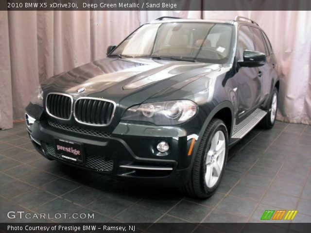 2010 BMW X5 xDrive30i in Deep Green Metallic