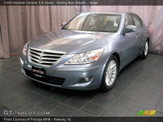 2009 Hyundai Genesis 3.8 Sedan in Sterling Blue Metallic