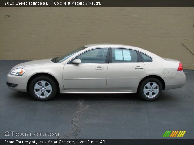 2010 Chevrolet Impala LT in Gold Mist Metallic