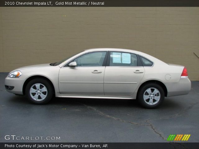 2010 Chevrolet Impala LT in Gold Mist Metallic